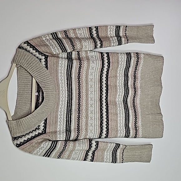 Kismet large scoop neck long sleeve sweater - Picture 1 of 6